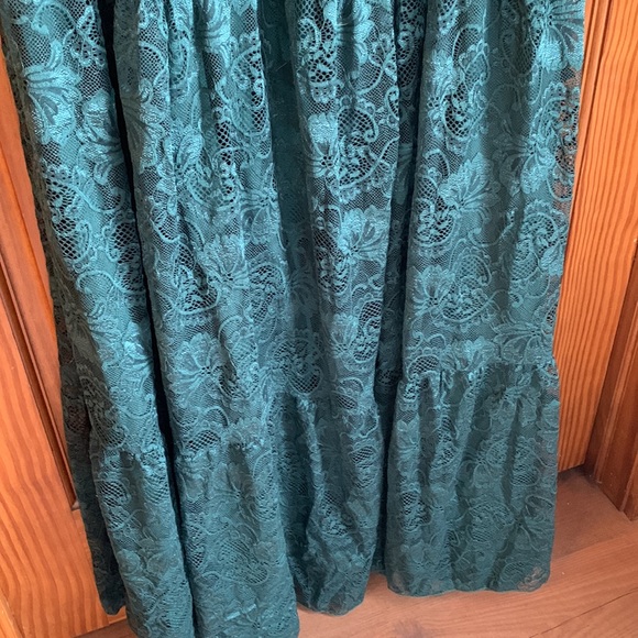 Baltic Born Dresses Nwt Baltic Born Bridesmaid Prom Deep Topaz Stella Smocked Maxi Formal